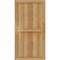 Ekena Millwork Framed Board-n-Batten Shutters, Rough Sawn Western Red Cedar, 21 1/2W x 42H, PR RBF06S21X042RWR - alternate 4